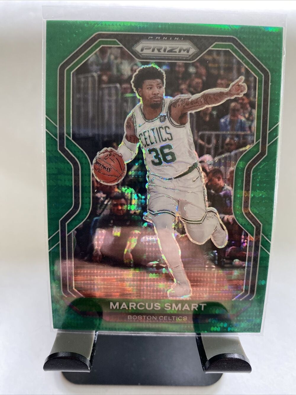 2020-21 Panini Prizm Numbered 05/25 Marcus Smart Green Boston Celtics #97